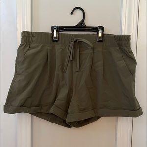 Zyia Olive Summer Shorts